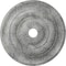 Ekena Millwork Jefferson Medallion (Canopies up to 5"), 26 1/2"OD x 3 5/8"ID x 1 1/2"P, Ultra Pure White Crackle CM26JEUWC - alternate 1